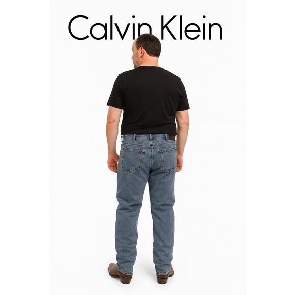Calvin Klein Men’s Bootcut Jeans 38/34 - Picture 2 of 5